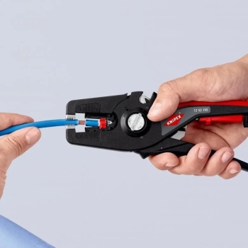 Automatyczne szczypce 190mm PreciStrip16 do izolacji, Knipex (1252195)