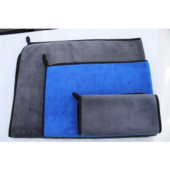 TULO DUŻY Ręcznik z mikrofibry 60x90 szary 800 gsm GRUBY, DUŻY !!!