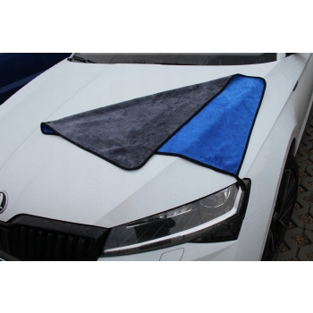 TULO DUŻY Ręcznik z mikrofibry 60x90 szary 800 gsm GRUBY, DUŻY !!!