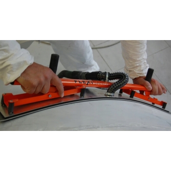 Hebel 115x840mm elastyczny na rzep do szlifowania z podłączeniem odciągu
