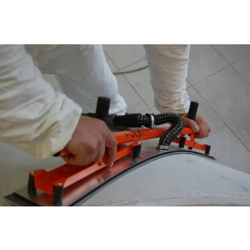 Hebel 115x840mm elastyczny na rzep do szlifowania z podłączeniem odciągu