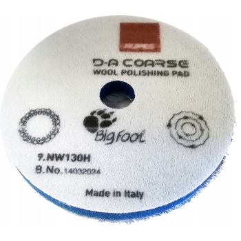 Tarcza polerska z wełny niebieska, precision Coarse - Ø 160mm. (9.NW160H)
