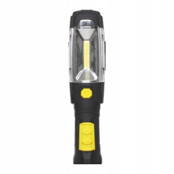 Latarka 300 lumenów ładowana przegubowa LED KEL LW-1PBR