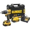 Wkrętarka udarowa BEZSZCZOTKOWA 18V, 2x5,0Ah + TSTAK 68Nm DeWALT DCD100YP2T