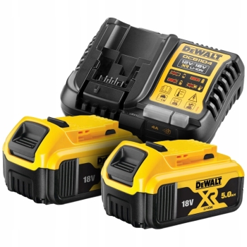 Wkrętarka udarowa BEZSZCZOTKOWA 18V, 2x5,0Ah + TSTAK 68Nm DeWALT DCD100YP2T