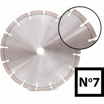 Tarcza diamentowa 150 x 22/10 ABRABORO N7 laser, profesjonalna Abraboro (AB15000007)