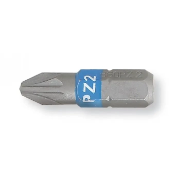 Bit, końcówka wkrętakowa PZ3, 1/4", krzyżowa, Pozidriv, znakowana kolorem Beta (860PZ/3)