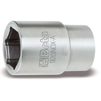 Nasadka 17mm, ręczna, 1/2", 6-kątna, INOX Beta (920INOX-A/17)