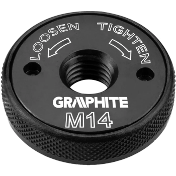 Nakrętka szybkomocyjąca do szlifierki kątowej M 14 GRAPHITE (56H421)