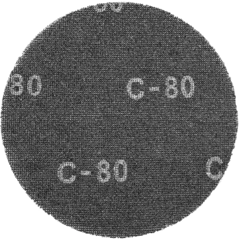 Siatka ścierna na rzep, 225 mm, K80, do szlifierki 59G260,10 szt. GRAPHITE (55H744)