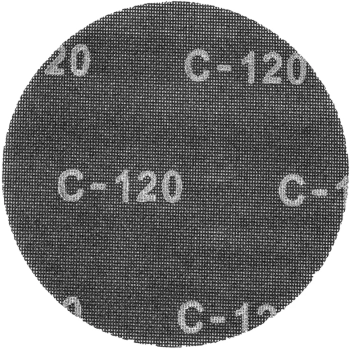 Siatka ścierna na rzep, 225 mm, K120, do szlifierki 59G260, 59G264, 59G265,10 szt. GRAPHITE (55H745)