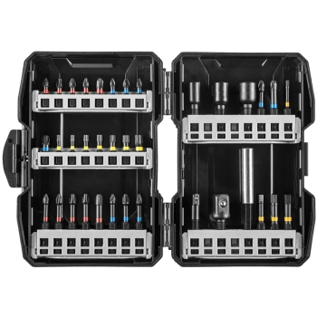Zestaw bitów udarowych, 36 szt. GRAPHITE (56H560)