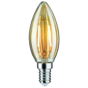 Źródło światła LED Świeca 4,7W 230V 430lm E14 2500K Złoty