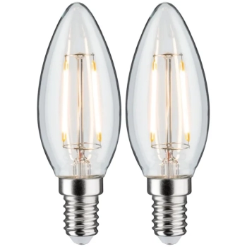 LED Fil 2szt świece 250lm E14 2700K Prze 2W 230V