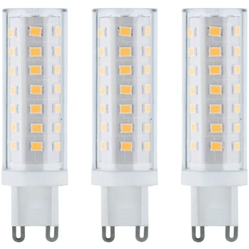 Źródło światła LED 3szt  G9 470lm 5W 2700K 230V 230V czarny mat