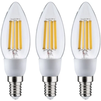 Źródło światła LED ECO LINE świecowa 3X2.5W 525lm E14 3000K 230V przezroczysty / szkło