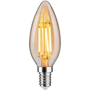 Źródło światła LED 1879 świeca  DIM 4.9W 450lm E14 1800K 230V złoty / szkło