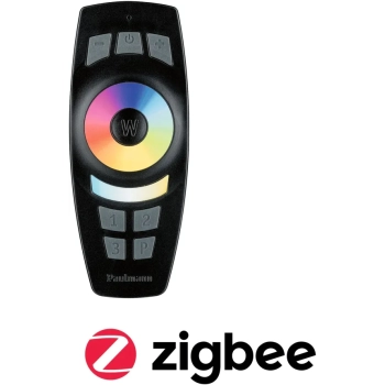 Pilot Smart Home Zigbee GENT z uchwytem ściennym  2xAAA czarny /  tworzywo sztuczne