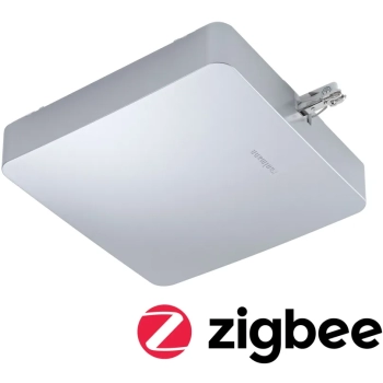 URail Zigbee zasilanie środkowe max. 150W LED Chrom Mat 230V Tworzywo sztuczne