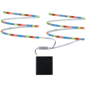 Mobil Stripe 2x80cm RGB 1,2W 9V 4xAA Biały Metal/Tworzywo sztuczne