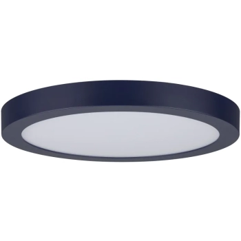 Plafoniera ABIA LED 22W 2200lm okragła 300mm 2700K IP20 230V niebieska północ / tworzywo sztuczne