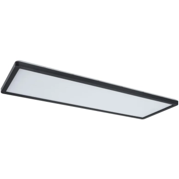 Plafoniera ATRIA SHINE LED Backlight DIM 22W 1800lm 580x200mm 4000K 230V czarny matowy / tworzywo sztuczne