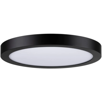 Plafoniera ABIA LED 22W 2200lm okragła 300mm 4000K IP20 230V czarny mat / tworzywo sztuczne