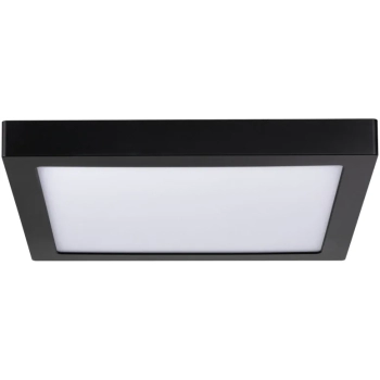 Plafoniera ABIA LED 22W 2200lm 300x300mm 4000K IP20 230V czarny mat / tworzywo sztuczne