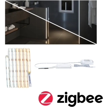 LumiTiles COB Slim Strip zest Zigbee 2m TunW IP44 Cover 6W 230/24V biały