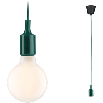 Lampa wisząca KETIL Neordic E27 max. 60W IP20 230V zielony  / tworzywo sztuczne