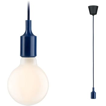 Lampa wisząca KETIL Neordic E27 max. 60W IP20 230V ciemnoniebieski  / tworzywo sztuczne