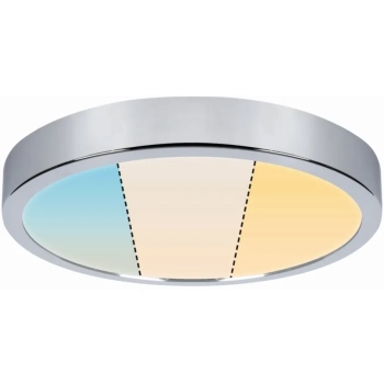 Plafoniera AVIAR LED DIM 18W 1800lm okrągła 300mm 2700-6500K IP44 230V chrom /  tworzywo sztuczne