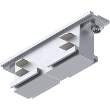 Łącznik prosty krótki do systemu ProRail3 230V srebrny / metal / tworzywo sztuczne