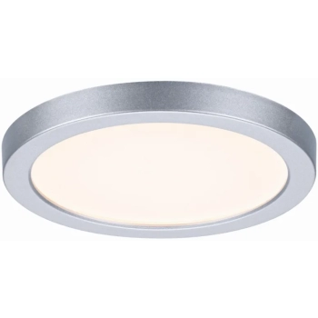 Plafoniera VariFit AREO LED 6.5W 550lm 3000K okrągla 118mm IP44 230V chrom matowy / tworzywo sztuczne