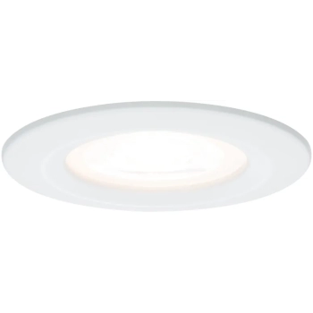 Oprawa do wbudowania NOVA LED stała GU10 6.5W 460lm 78mm 2700K IP44 230V biały mat