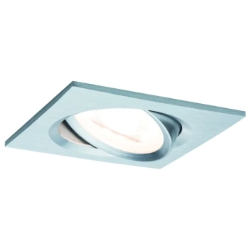 Oprawa do wbudowania NOVA COIN LED wychylna 6W 470lm 84x84mm 2700K IP23 230V aluminium