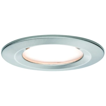 Oprawa do wbudowania NOVA COIN LED stała 6W 470lm 78mm 2700K IP44 230V szczotkowane żelazo