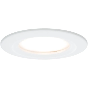 Oprawa do wbudowania NOVA COIN LED stała 6W 470lm 78mm 2700K IP44 230V biały mat