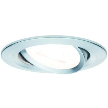 Oprawa do wbudowania NOVA LED DIM wychylna GU10 6.5W 460lm 84mm 2700K IP23 230V aluminium