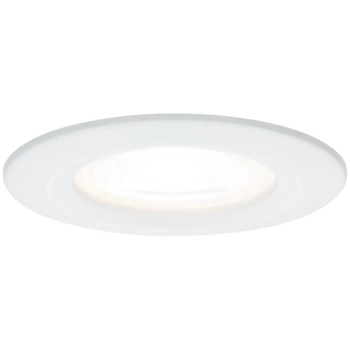 Oprawa do wbudowania NOVA COIN LED DIM stała zestaw 3x6W 470lm 78mm 2700K IP44 230V biały mat / aluminium