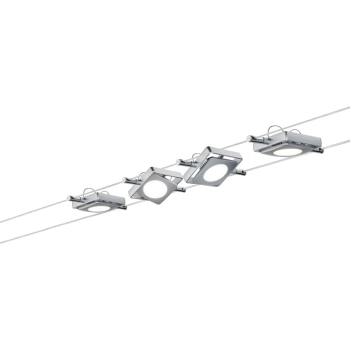 MacLED system linkowy DC 4x4W Chrom Mat 230V/12V DC 36VA Metal