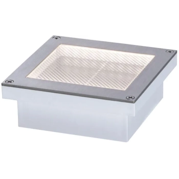 Oprawa wpuszczana ARON LED solar 12lm czujnik zmierzchu 10x10cm 3000K IP67 metal