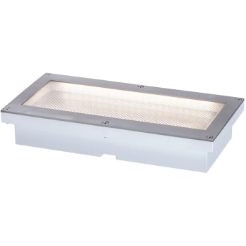 Oprawa wpuszczana ARON LED solar 40lm czujnik zmierzchu 20x10cm 3000K IP67 metal