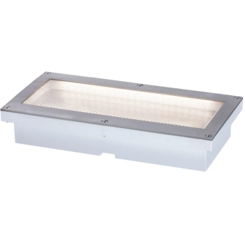 Oprawa dogruntowa BRICK LED 1.6W 50lm 3000K IP68 z czujnikiem ruchu 200x100 230V aluminium / stal nierdzewna