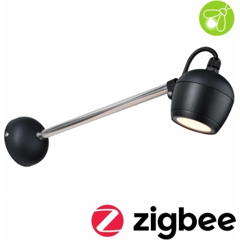 Oprawa elewacyjna KIKOLO LED  SH Zigbee RGBW 6.2W 80st. 400lm 2200K- 3000K IP65 230V antracyt / aluminium