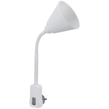 Lampa wtyczkowa JANUS elastyczne ramię  E14 max. 20W 230V biały