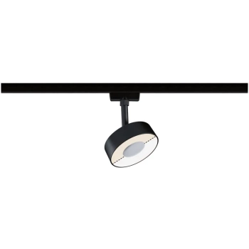 Reflektor na szynoprzewód URail CIRCLE LED  5W 210lm 3000/4000K 230V czarny matowy/ metal