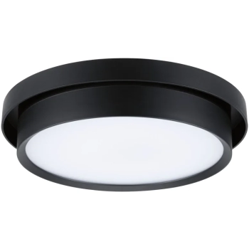 Plafoniera MALIK LED DIM 13.5W 280mm 850lm 2700K IP20 230V czarny matowy / tworzywo sztuczne