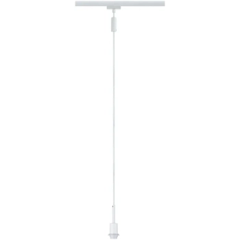 Lampa wisząca na szynoprzewód URail Deco System E14 max.1x20W 135cm 230V biały / metal