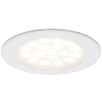 Oprawa  wpuszczana punktowa LED 2x2,5W 2x180lm 65mm 3000K 230/12V biały matowy